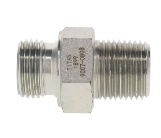 BSPP Male to NPTF Male Adapter