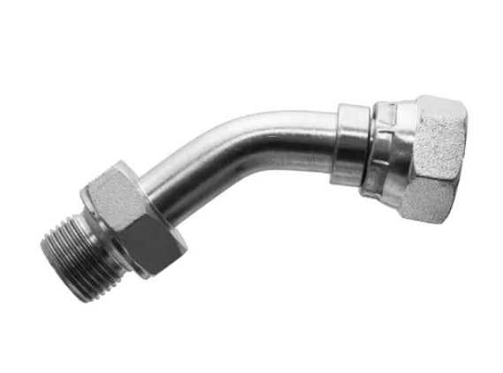 BSPP Male to Female BSPP Swivel 45° Elbow