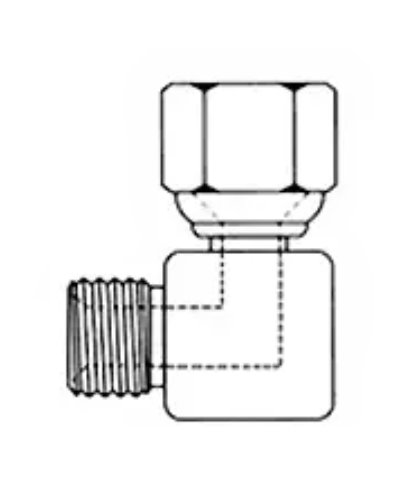 BSPP Male to Female JIC Swivel 90° Elbow